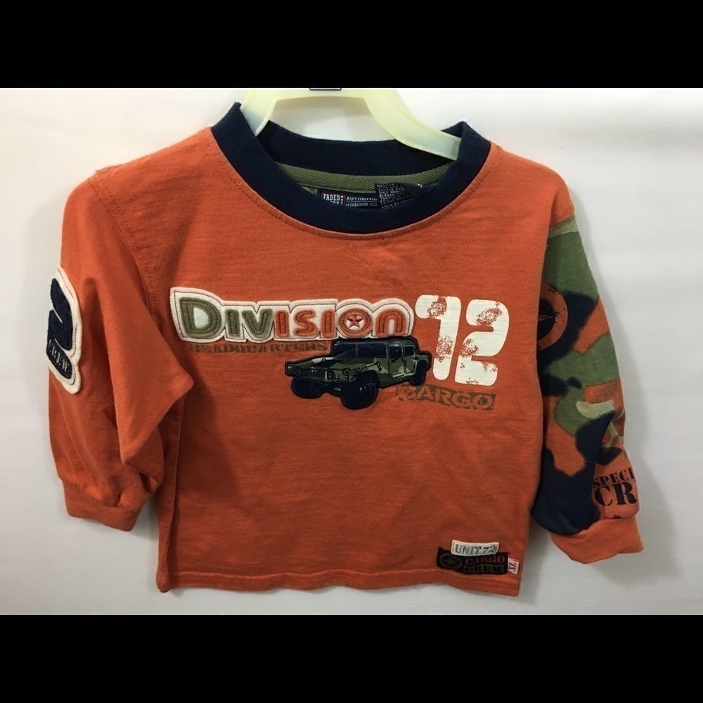 Faded Glory Boys Sweatshirt Camo NWT 24 month